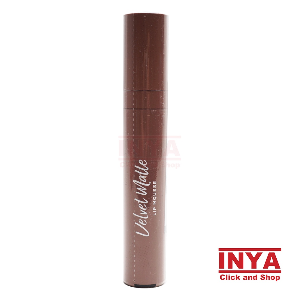 WARDAH COLORFIT VELVET MATTE LIP MOUSSE 14 DAINTY CARAMEL 4gr