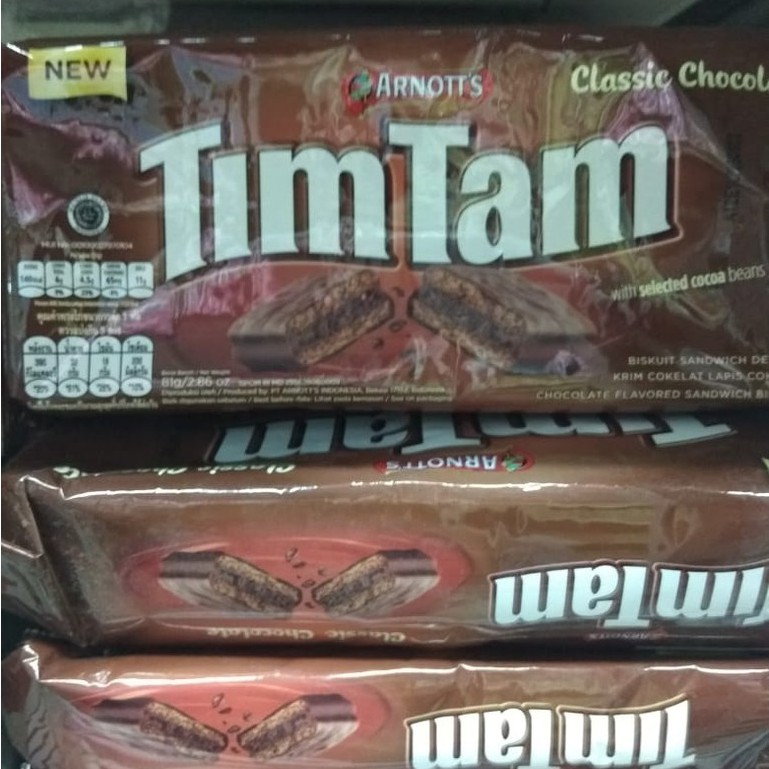 

Tim Tam Classic Chocolate 81 Gram