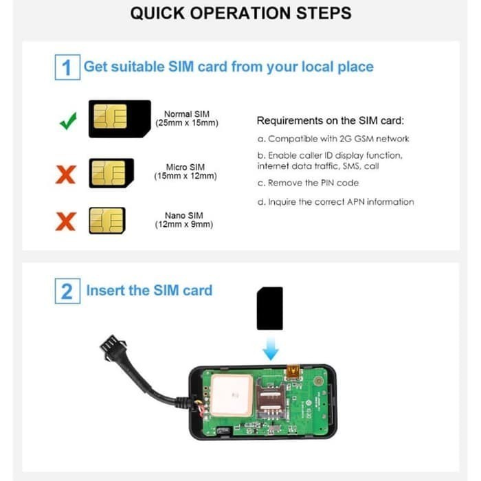 [CEV] MINI GPS TRACKER KENDARAAN ALAT PELACAK ANTI MALING GSM/GPRS AKURAT