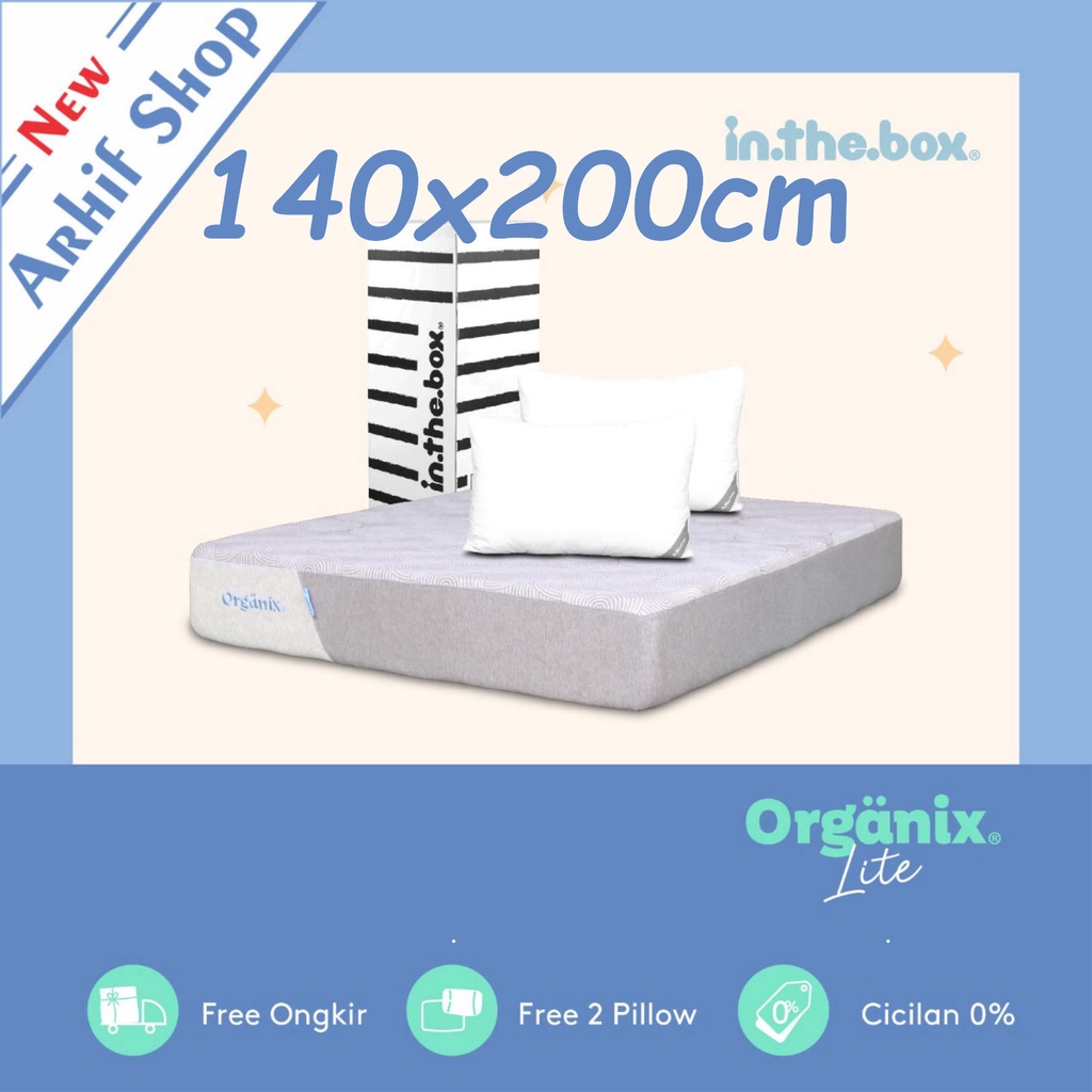 inthebox ORGANIX LITE 140x200x28 (custom) Kasur Busa in the box