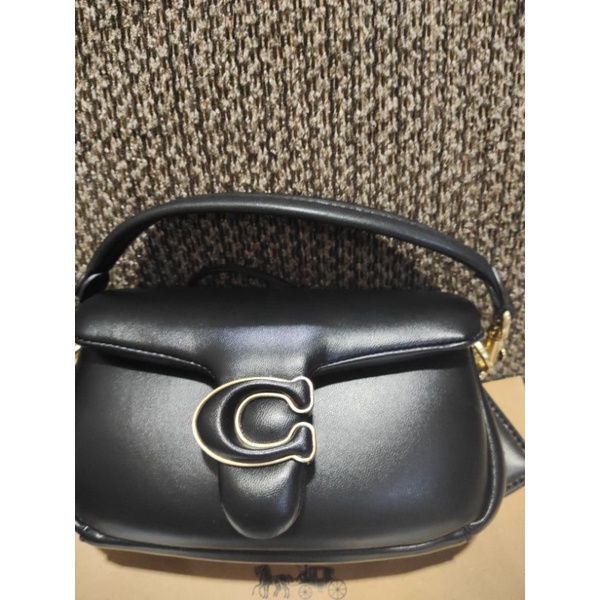 tas coach tabby 18 black