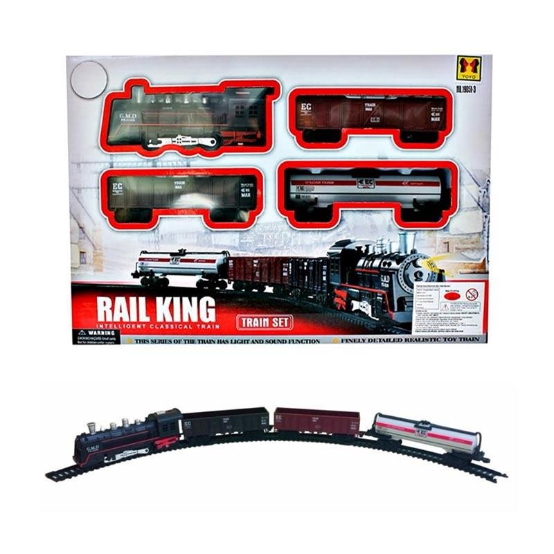 Mainan Kereta Api Hitam - Rail King 190334