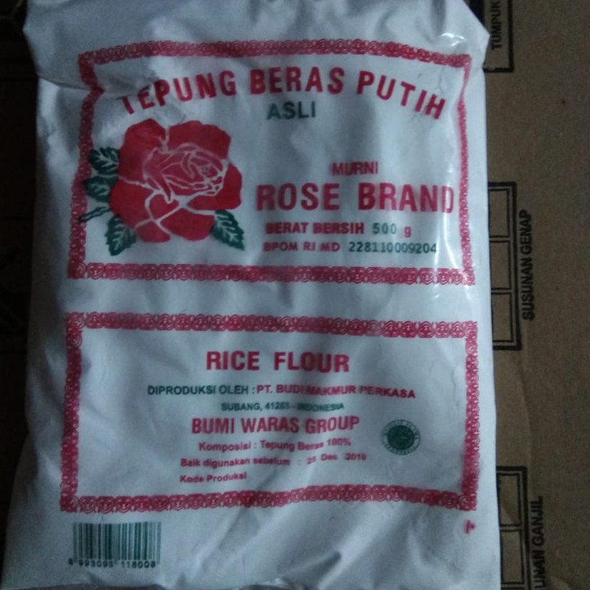 TEPUNG BERAS ROSE BRAND 500 GRAM