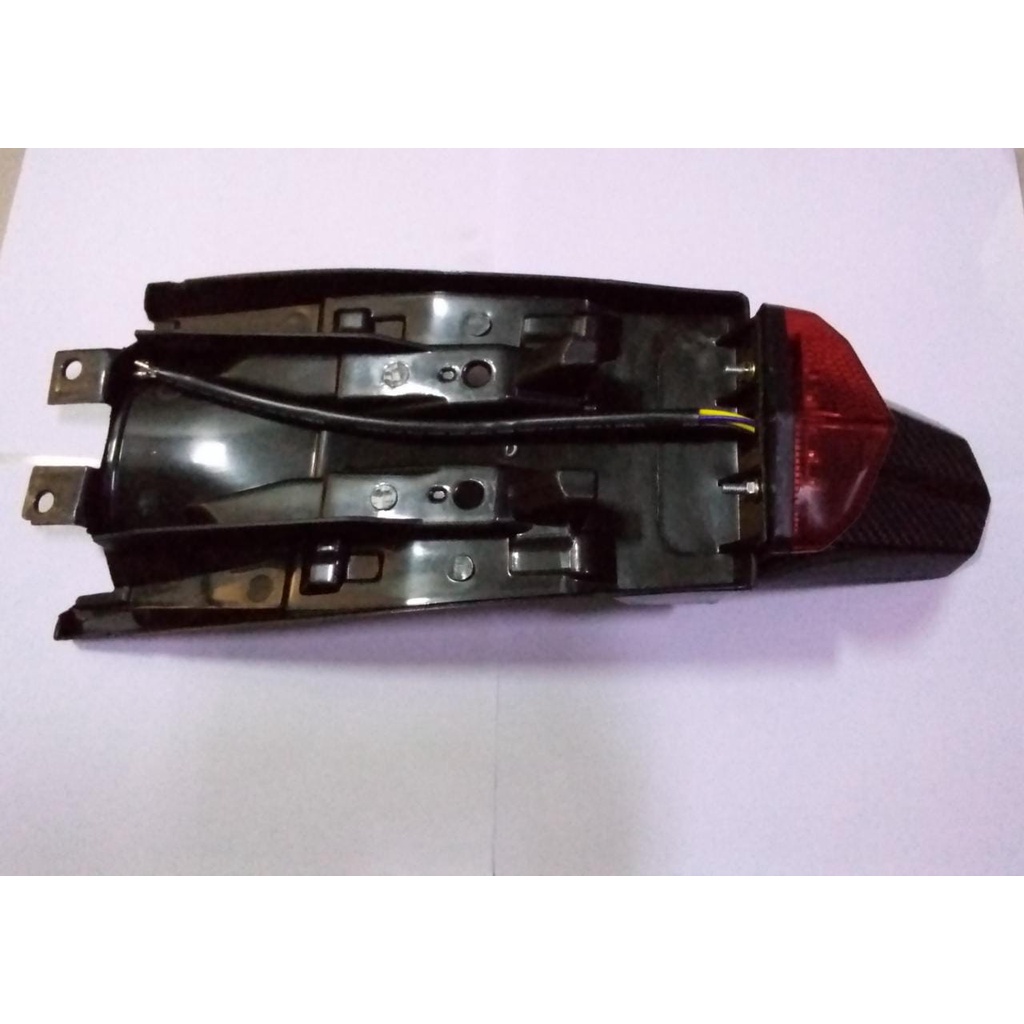 SPAKBOR BELAKANG CRF 150 PLUS LAMPU STOP SEN LED