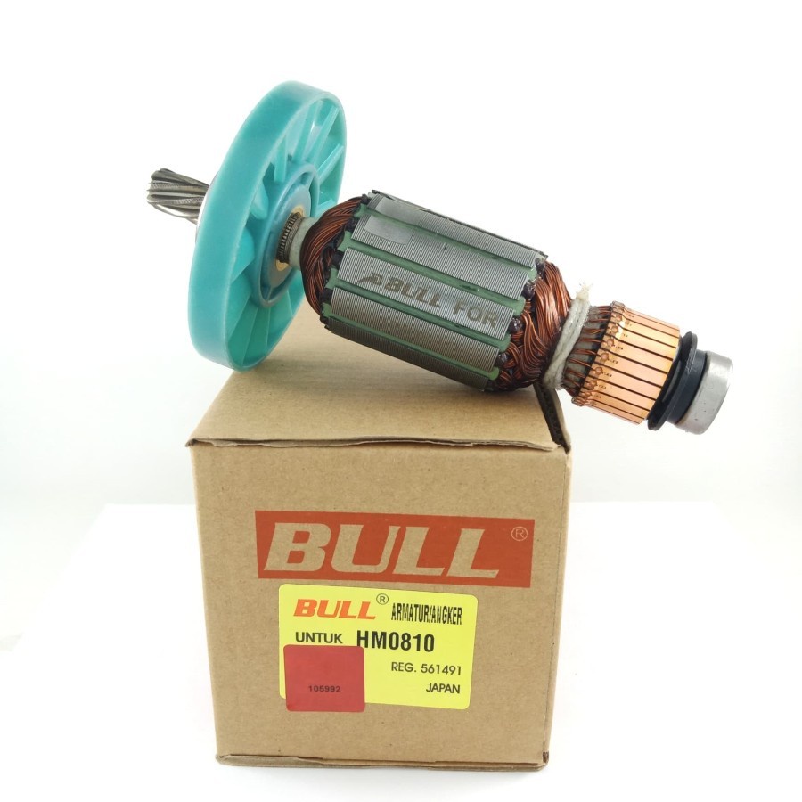 NEW  BULL Armature Bor Beton Demolition Hammer Jack Hammer Makita HM0810