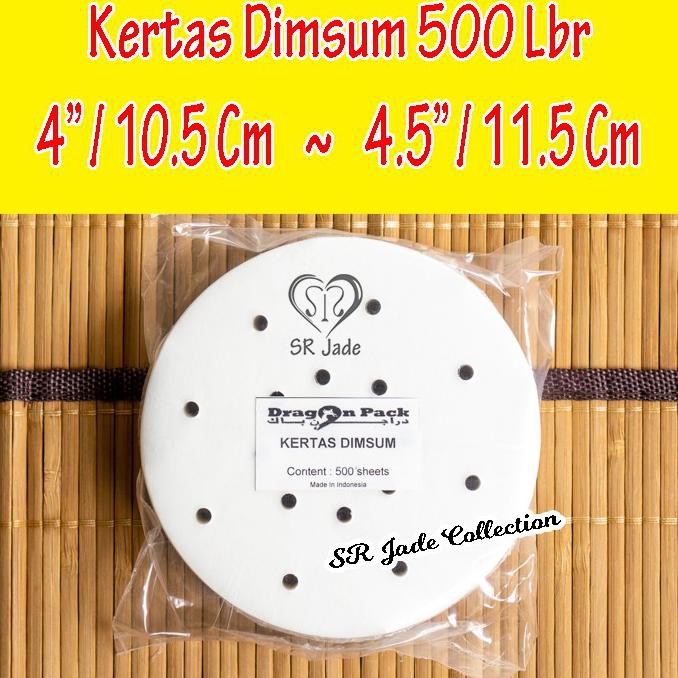 

HK005 KERTAS DIMSUM 4" 10,5 CM 4.5" 11,5 CM 500 LEMBAR ALAS DIM SUM PAPER - 4" / 10,5 CM