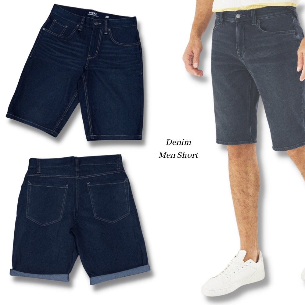 Celana Pendek Jeans Pria (MEXX04 BERMUDA DENIM SHORT)