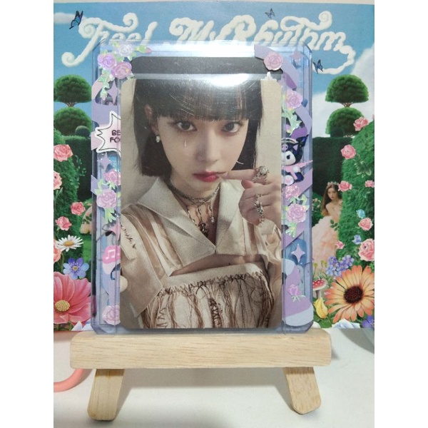 aespa winter savage synk dive ver photocard (winter nunmul/tears pc)