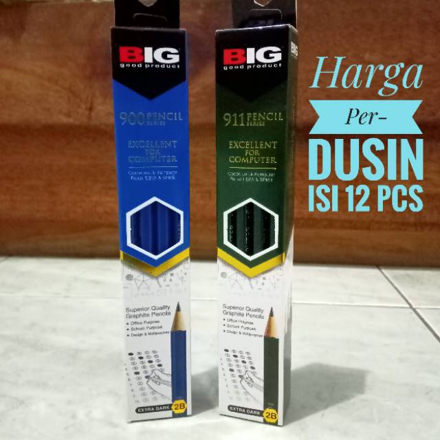

Pensil 2B Big Murah Original (Acb Berkah Stationery)