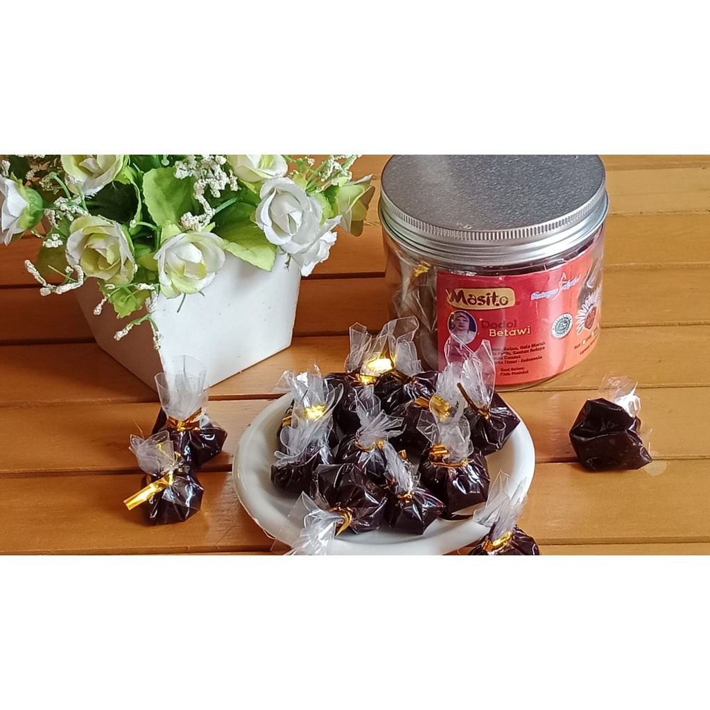 

KETAN HITAM_Dodol condet khas betawi Masito toples mini 250gr
