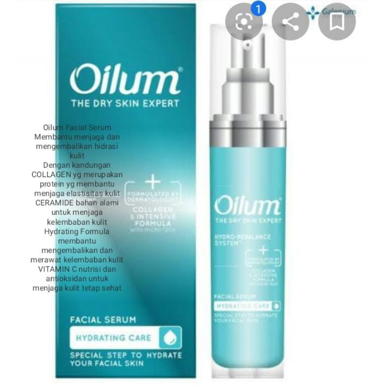 Oilum Hydrating Facial Serum
