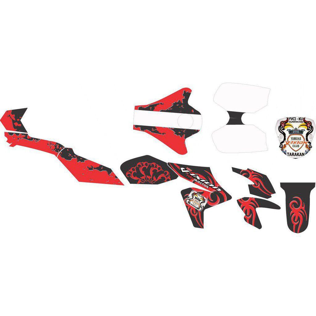 VIXION NVL Decal Sticker - Decal stiker Full Body VIXION NVL ip. 10 BISA CUSTOM