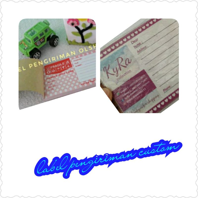 

paket hemat 40 pcs label pengiriman