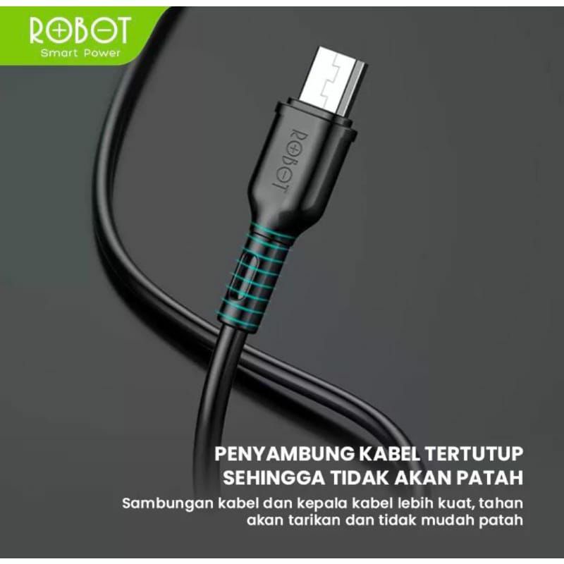 KABEL FAST CHARGING CAS KABEL DATA ROBOT TYPE MICRO USB FAST CHARGING