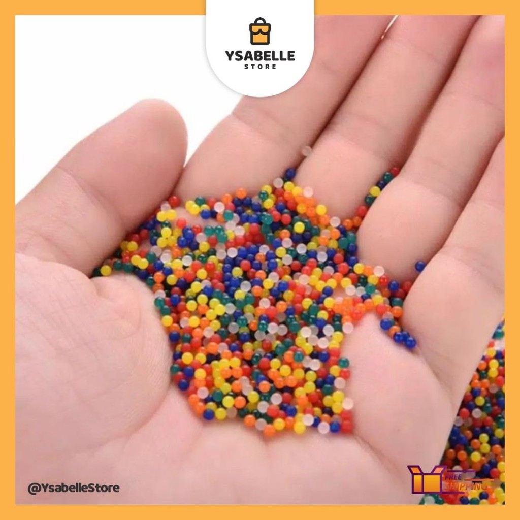 YSABELLE Tanam Hidrogel Water Beads Hydrogel Magic Crystal Balls Media
