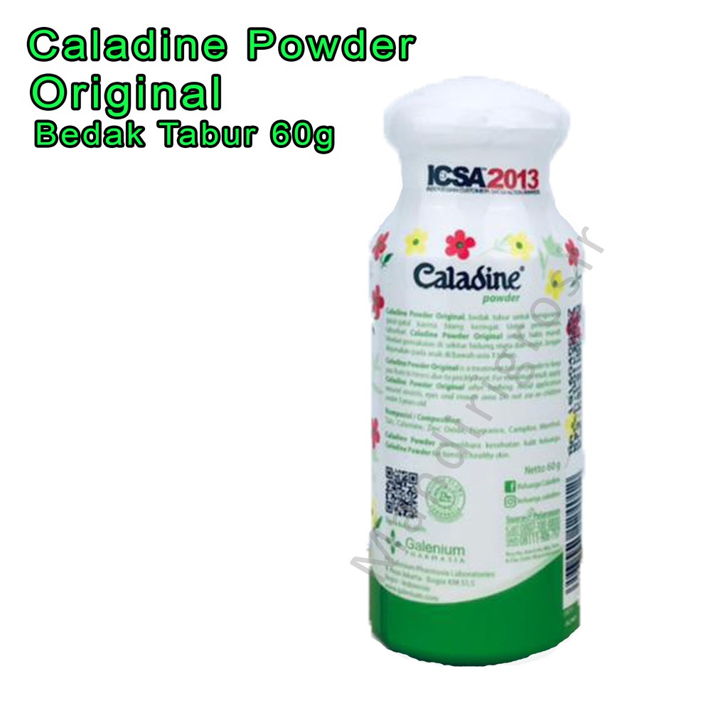 Bedak Tabur * biang keringat * Caladine Powder * Original * 60g