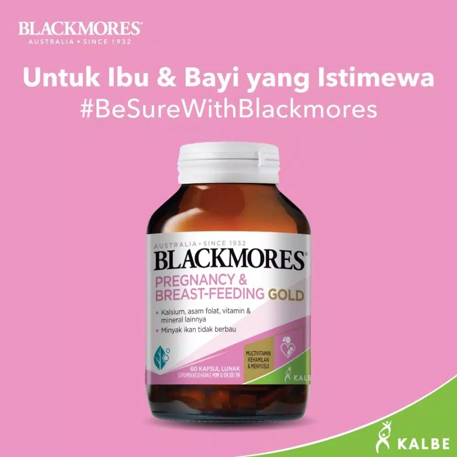 Blackmores Pregnancy &amp; Breast - Feeding Gold (60)