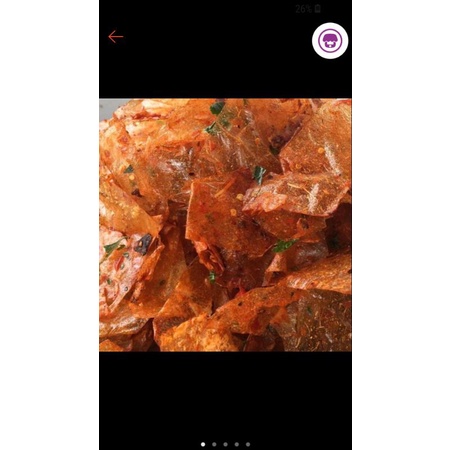 

Keripik kaca , keripik beling, keripik tisu Murah 250gr dan 500gr