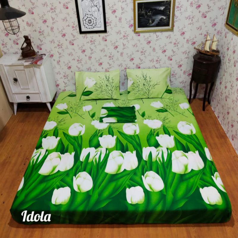 SEPREI HOMEMADE MOTIF BUNGA DAN DAUN