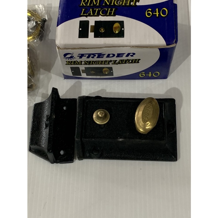Kunci Laci Lemari Pintu Grendel Otomatis Rim Night Latch Freder 640