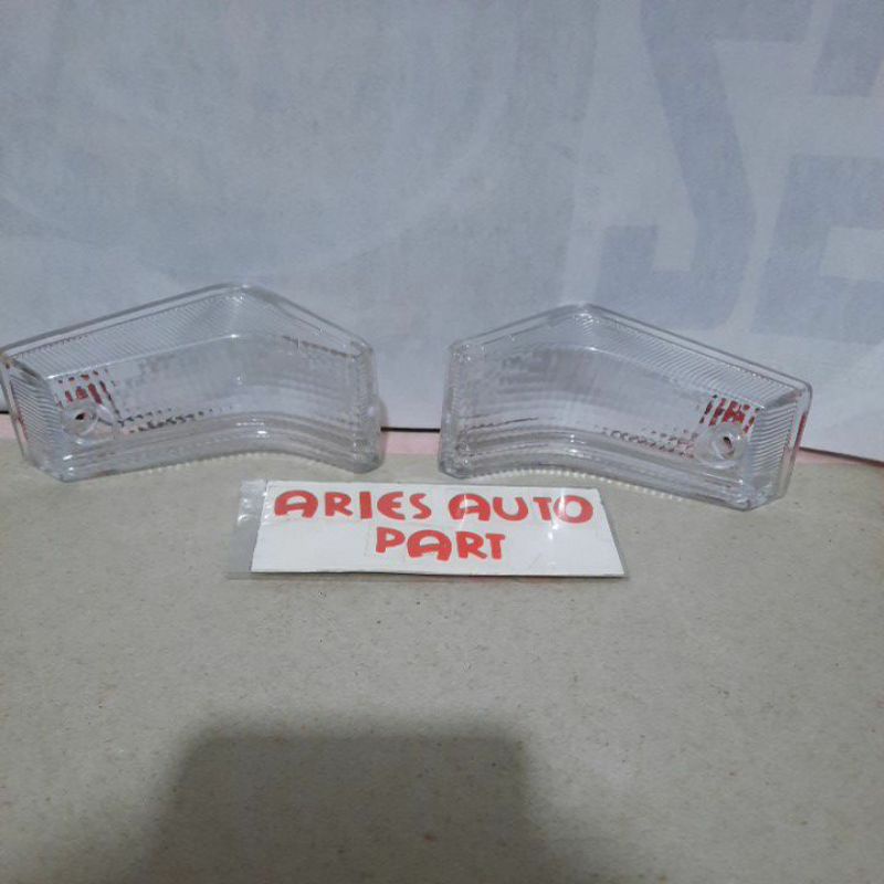 kaca mika sein sen riting depan suzuki rc rc100 spirit bravo blackbravo jetcoled kaca putih