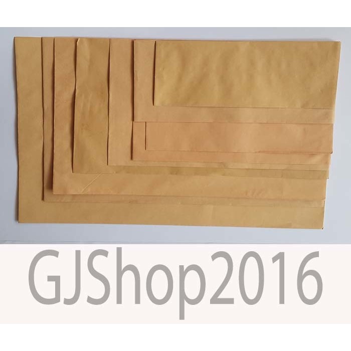 

KHUSUS GOSEND Amplop Coklat Polos 1/2 Setengah Folio 190x250MM (100pcs)