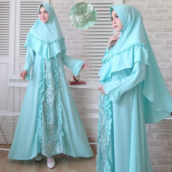 GAMIS SYARI I SYARI'I WANITA GAMIS PESTA WANITA TOSCA MEWAH KALYA
