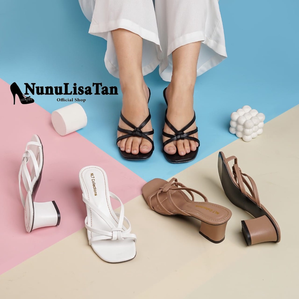 NunuLisaTan - HIGH HEELS WANITA TERBARU HEELS TALI STACY