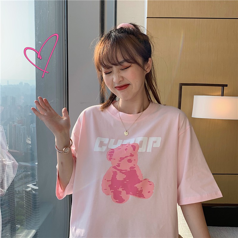 Oversized T-Shirt Kaos Choop Bear NR