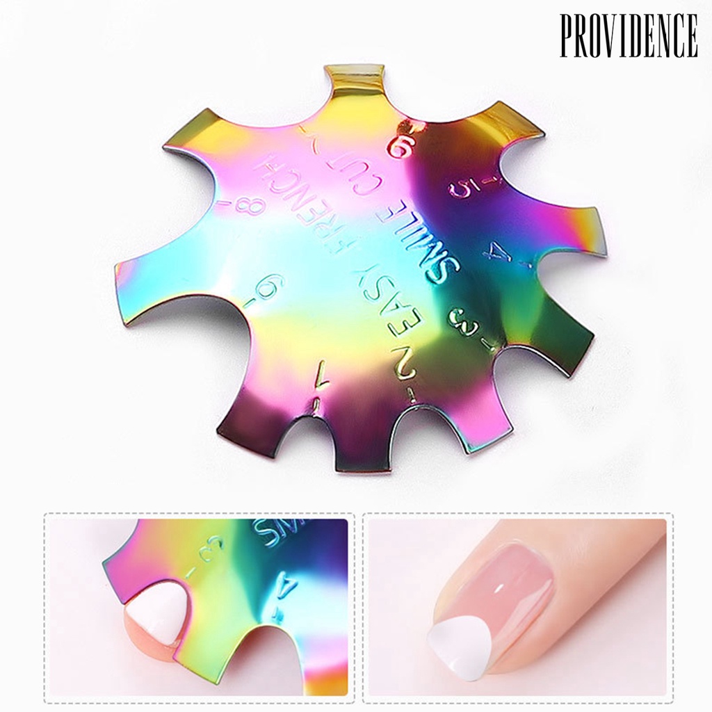 Providence Stainless Steel Nail Art Design French Manicure Varnish Modeling Stamping Plate