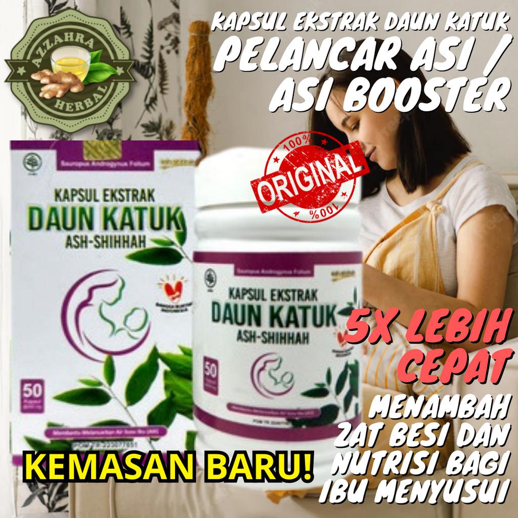 Kapsul Ekstrak Daun Katuk / Pelancar Asi / Asi Booster / Menambah Zat Besi dan Nutrisi Bagi Ibu Menyusui