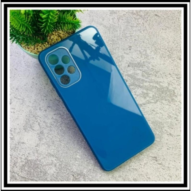 SAMSUNG A32 4G A52/A52S A72 A33 5G A53 5G A73 5G A13 4G A23 Silikon Kaca Case Glass Kaca Original Te