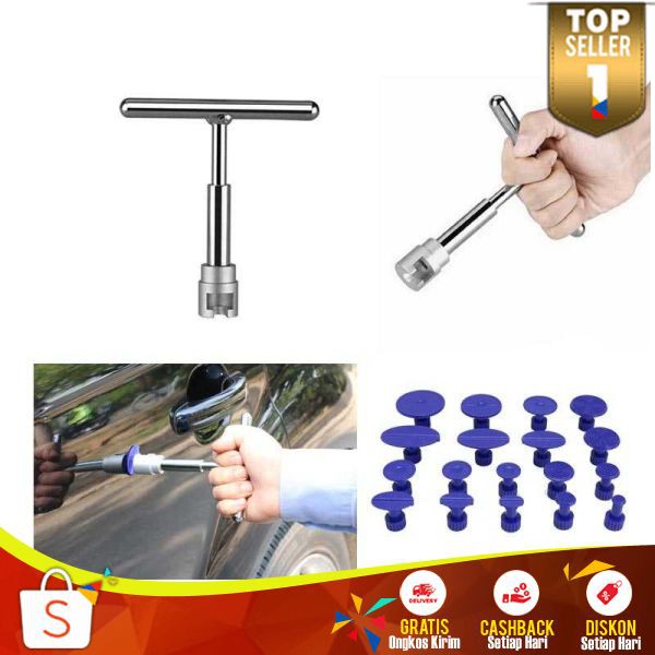 Alat Ketok Magic T Shape Dent Puller DR01 Penghilang Penyok Mobil Cepat Dempul Mobil Mudah