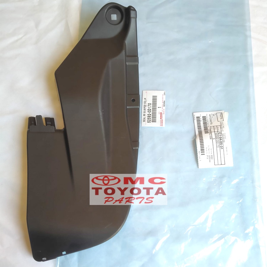 Liner Fender / Spakbor Belakang kiri Toyota Etios 52592-0D170