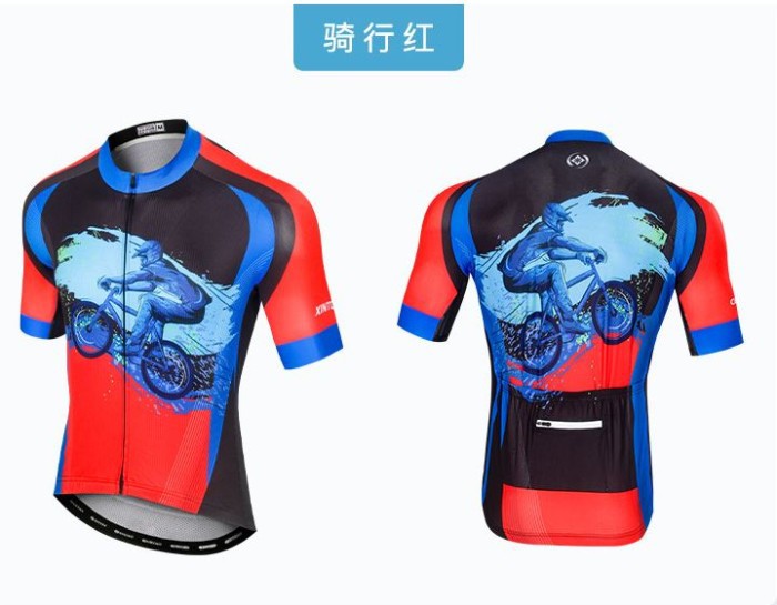 Baju Jersey Cycling Sepeda Import XINTOWN Bahan Premium