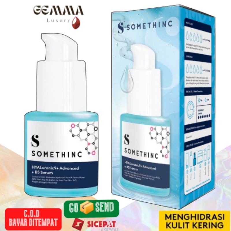 (GOSEND/COD) SOMETHINC HYALURONIC 9+ ADVANCED + B5 SERUM