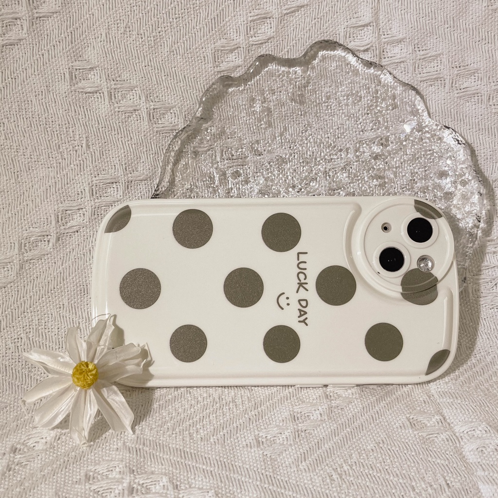 Case Pelindung Motif Smiley Face Bahan TPU Untuk iPhone 11 13pro 13prm 12 7Plus xs 8Plus XR 7 8 XR 11pro xs Max 12Pro Max