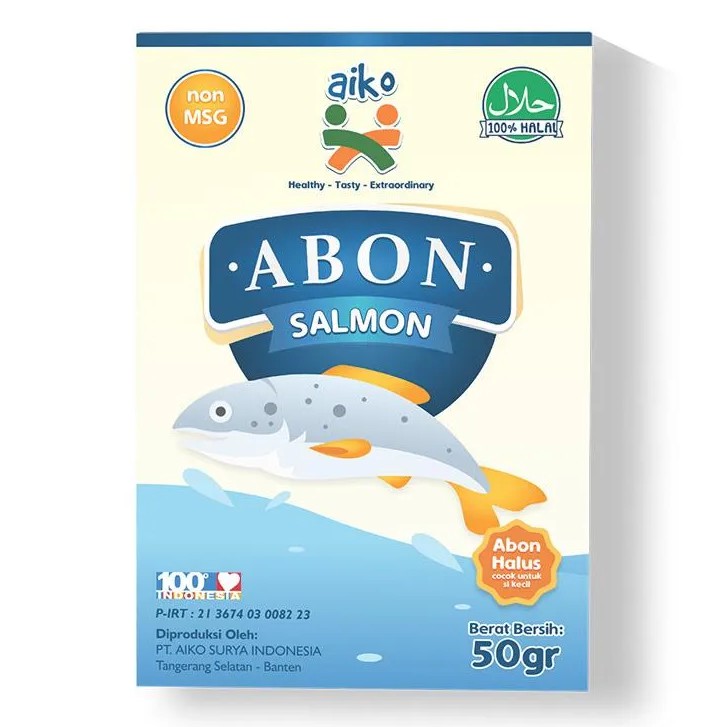 Aiko Abon Halus Rasa Salmon 50g