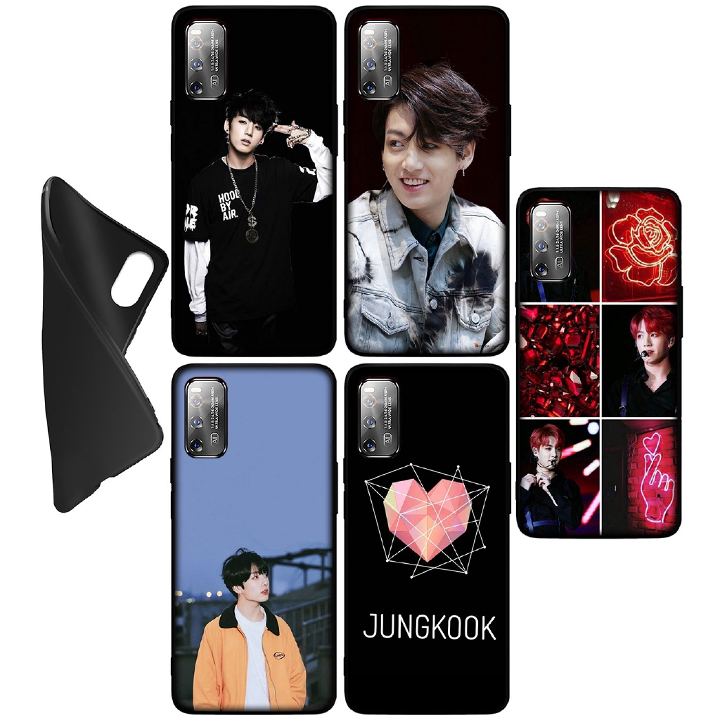 Casing Silikon Vivo Y11 Y17 Y53 Y55 Y81 Y81s Y55s Y93 Y95 Y91 Y91c X30 Pro Gambar Jungkook Bts Shopee Indonesia