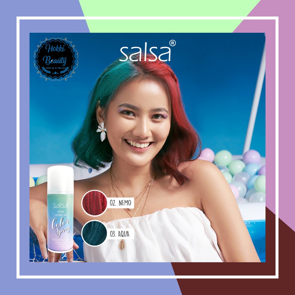 SALSA HAIR COLOR SPRAY | Semir rambut semprot