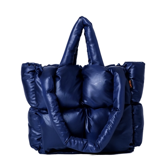 Puffy bag Lyli series by lavine (Navy)
