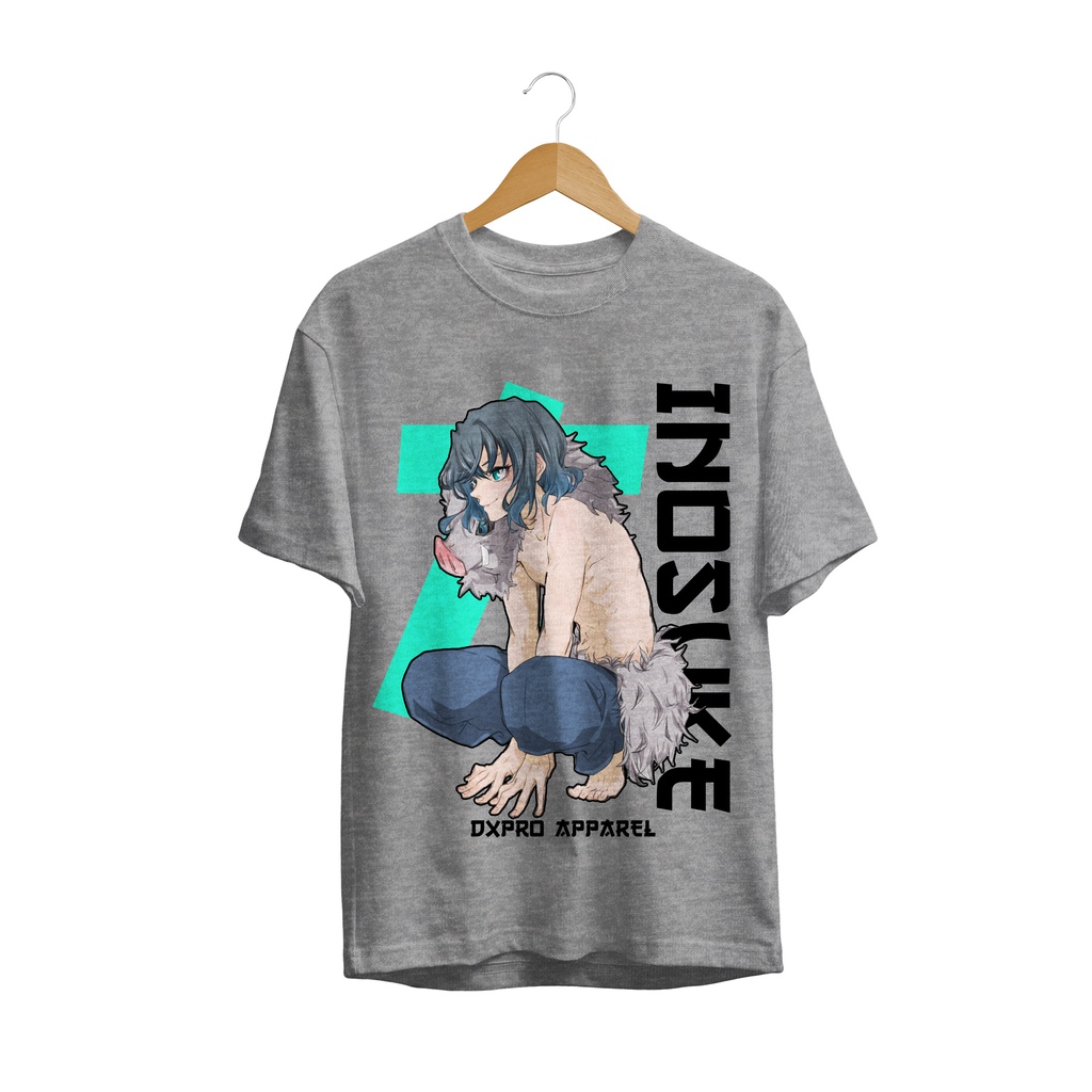 KAOS BAJU T-SHIRT ANIME TERBARU INOSUKE HASHIBIRA DEMON SLAYER