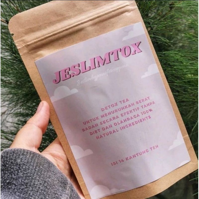 JESLIM DETOX TEA ( 14Teabag ) terlaris slim detox herbal
