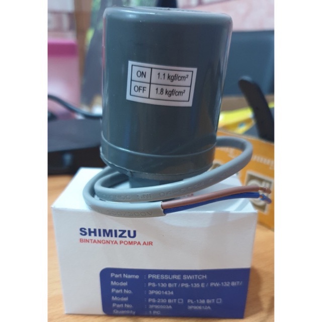 Otomatis Pompa Air Shimizu Ps 130bit Ps 135 E Asli Murah Ps 130 Bit Ps 135 E Pressure Switch Shopee Indonesia