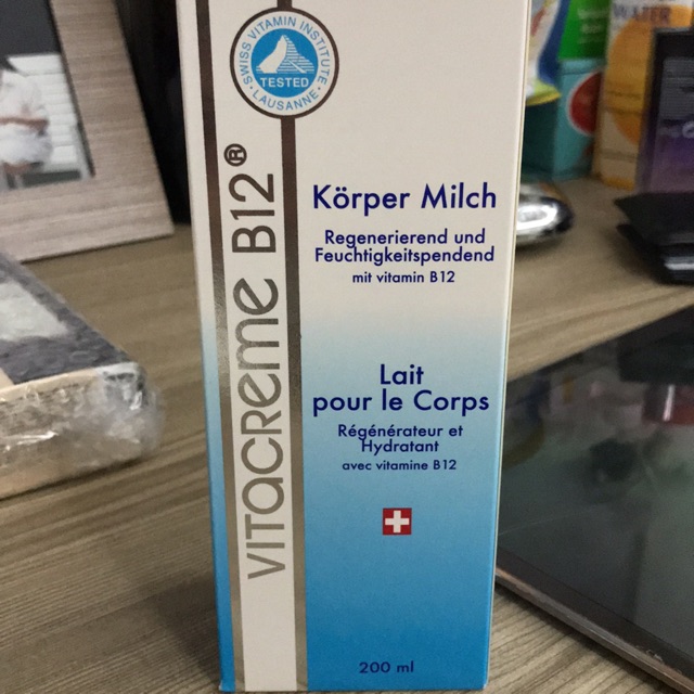 Vitacreme B12 Body Milk Lait pour le Corps 200ml