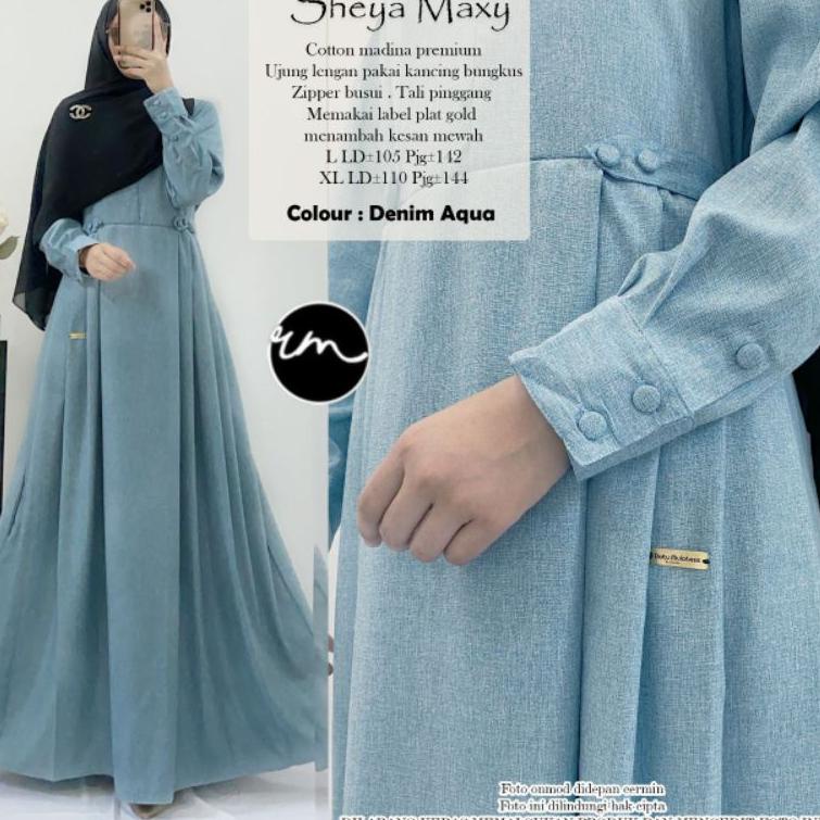 Sheya Maxy Gamis Lebaranby Ratu Mulabees - LSO.01Jl22ᴵ