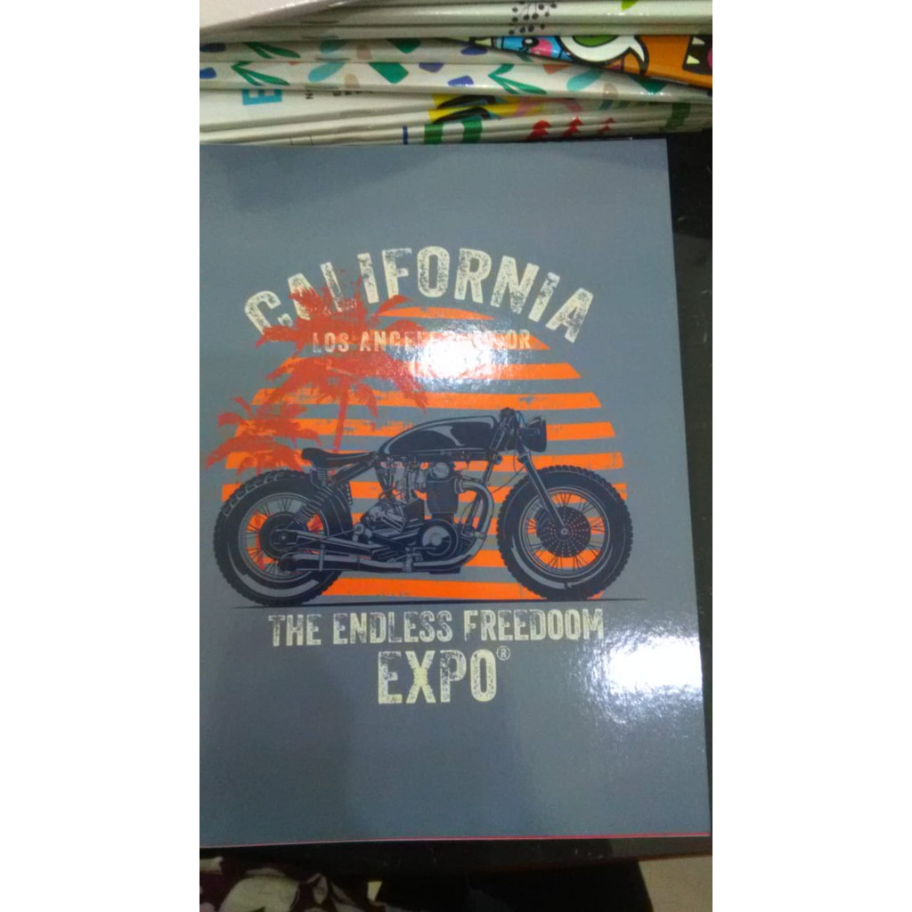 BUKU TULIS BOXY LOCOMOTIF 42 LEMBAR CAMPUS WARNA MOTIF BERGARIS LUSIN ECER GROSIR EXPO NOTEBOOK-Boy 1