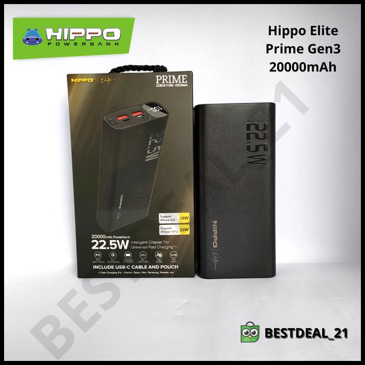 Hippo Elite Powerbank Prime Gen3 20000Mah