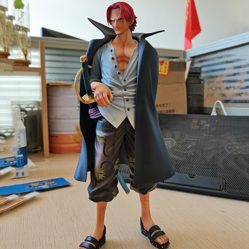 Mainan Action Figure Model Anime One Piece Shanks Theatrical Ver of Shanks Rambut Merah Untuk Koleksi