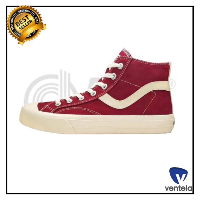 Sepatu Ventela Public High Red